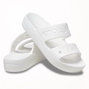 CROCS Classic White Slide Sandals
